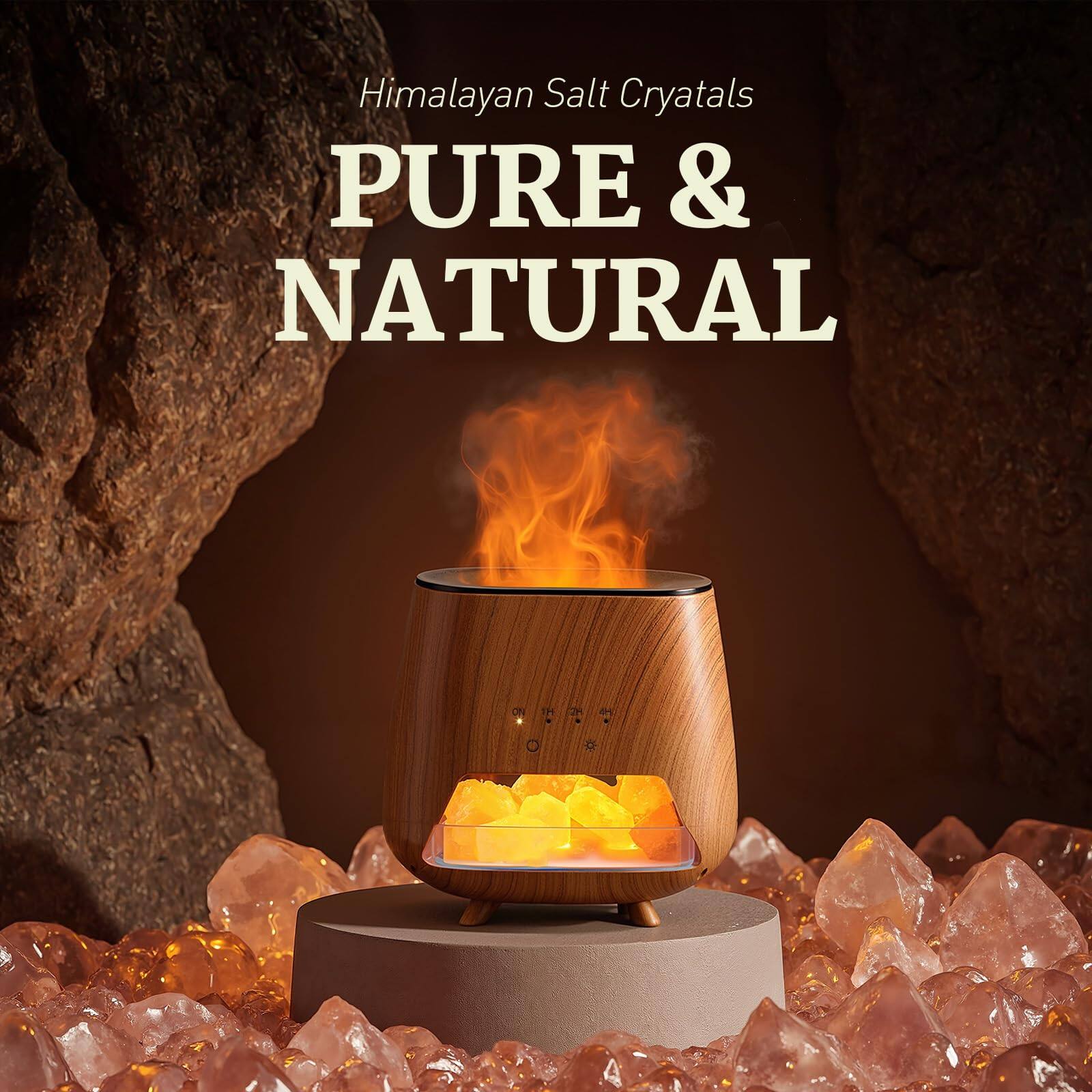 Himalayan Salt Crystals  
PURE & NATURAL