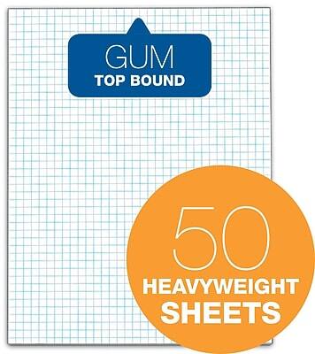 GUM TOP BOUND  
50 HEAVYWEIGHT SHEETS