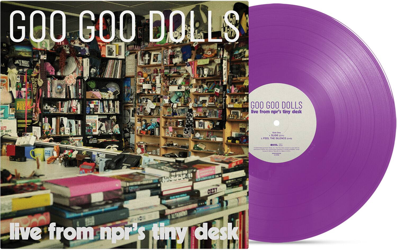 Goo Goo Dolls  
Live from NPR's Tiny Desk

1. Slide (4:11)  
2. Feel the Silence (4:34)