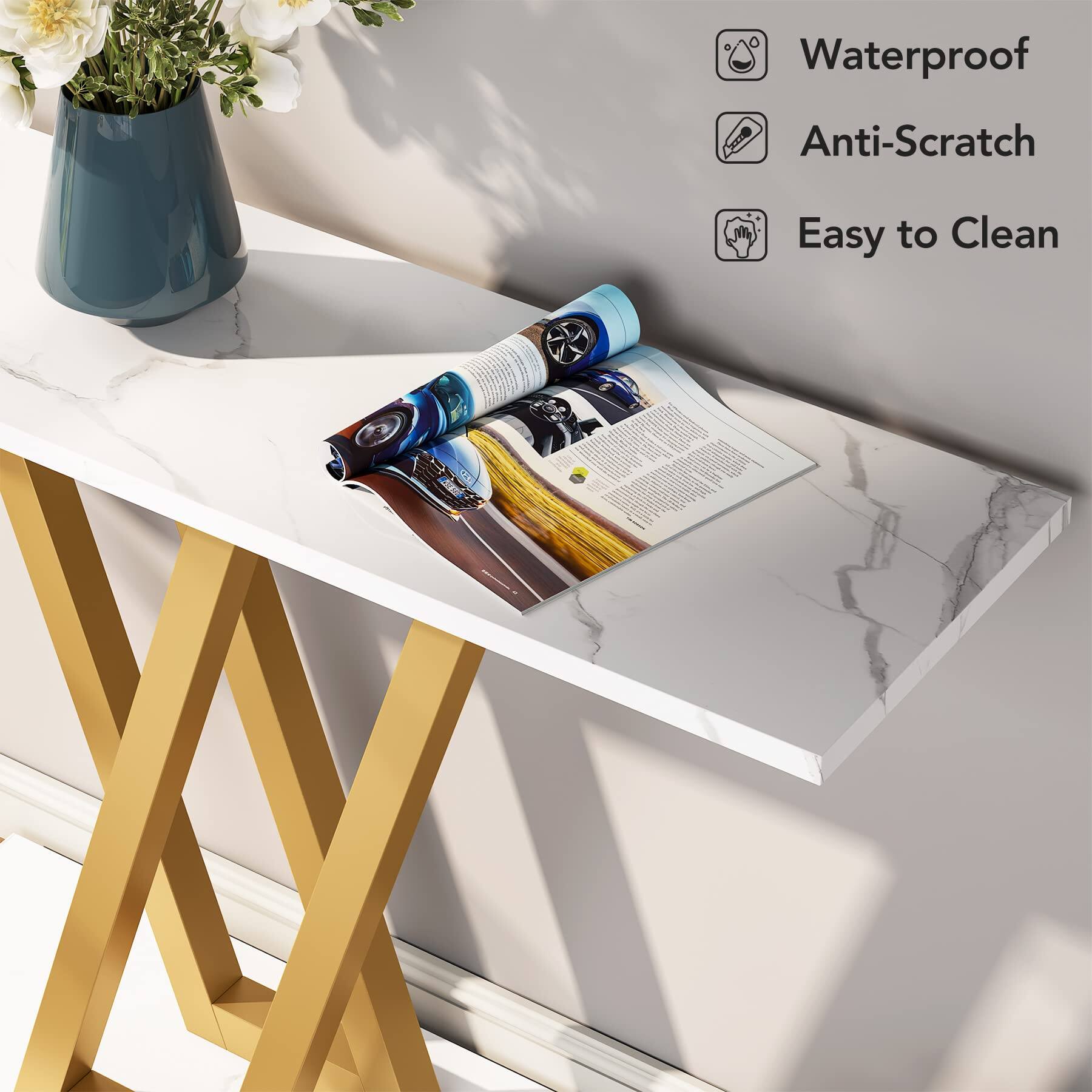 Waterproof  
Anti-Scratch  
Easy to Clean