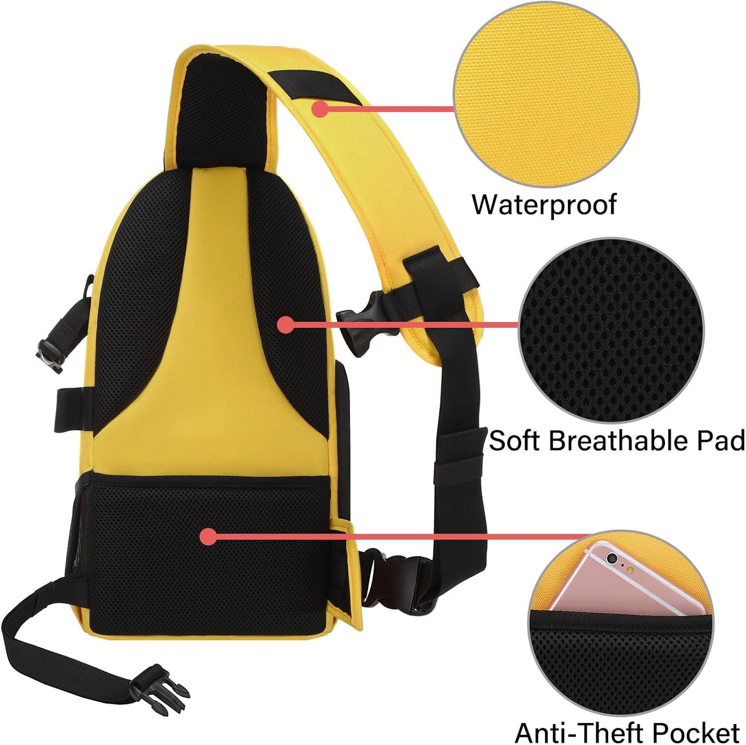 Waterproof Soft Breathable Pad Anti-Theft Pocket
