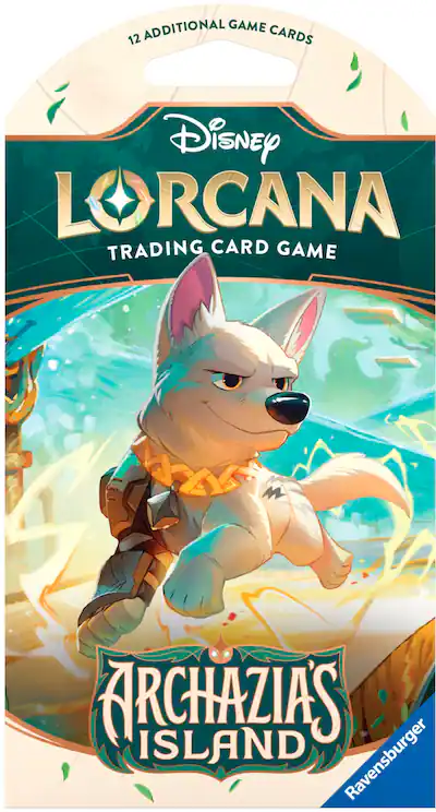 Archazia's Island Disney Lorcana Sleeved Booster Pack Archazia's Island Disney Lorcana Sleeved Booster Pack
