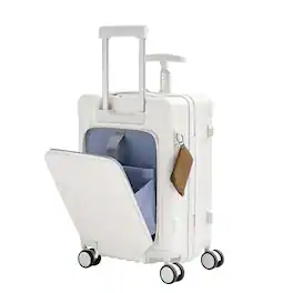 Circus Cirle - 20-inch front lid can be used to ride suitcase - White