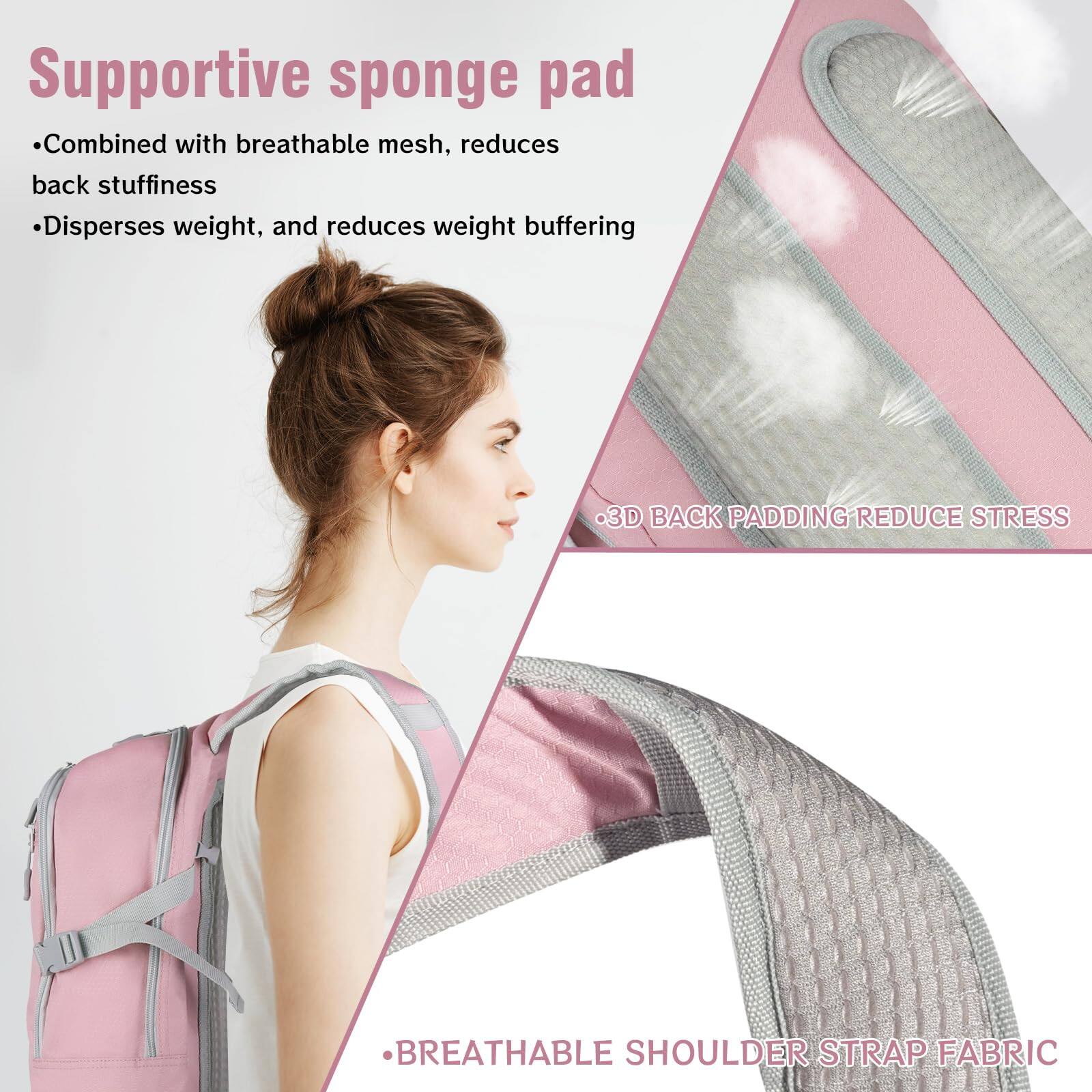 Cozy Serene 18l Water resistant Hydration Backpack Fits For 2l 3l Water ...