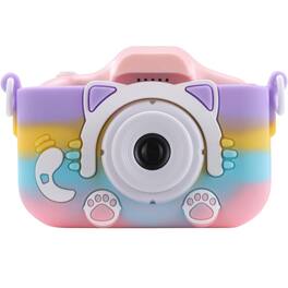 Vivitar - Kids Tech Kidzcam Digital Camera with Cat Rubberized Drop Protection Case