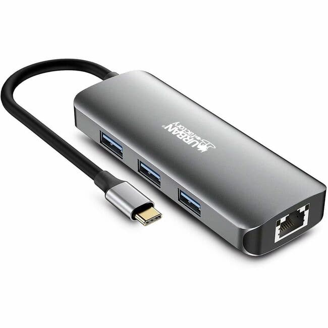 Urban Factory - HUBEE Docking Station - for Smartphone, Desktop PC, Tablet PC, Notebook - USB Type C - 4K UHD - 3840 x