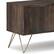Alt View 3. Simpli Home - Hunter SOLID MANGO WOOD 60 inch Wide Industrial TV Media Stand in Ebony For TVs up to 65 inches - Ebony.