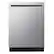 Front. LG - FlushFit 24" Top Control Smart Built-In Stainless Steel Tub Dishwasher with 3rd Rack, 1-Hour Wash & Dry Cycle and 46dBA - PrintProof Stainless Steel.