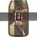 Alt View 2. LUXMO - LUXMO Large Vertical Universal Nylon Phone Pouch with Dual Card Slots - Tree Camo - Green.