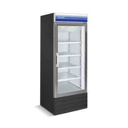 Magic Chef - Commercial 27 in. 13 cu. ft. Merchandiser Upright Freezer - Black