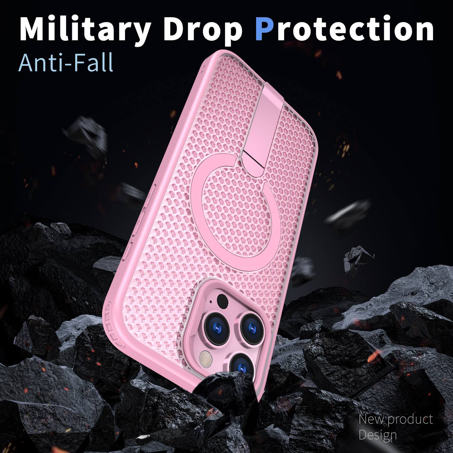 Military Drop Protection  
Anti-Fall  

New product Design