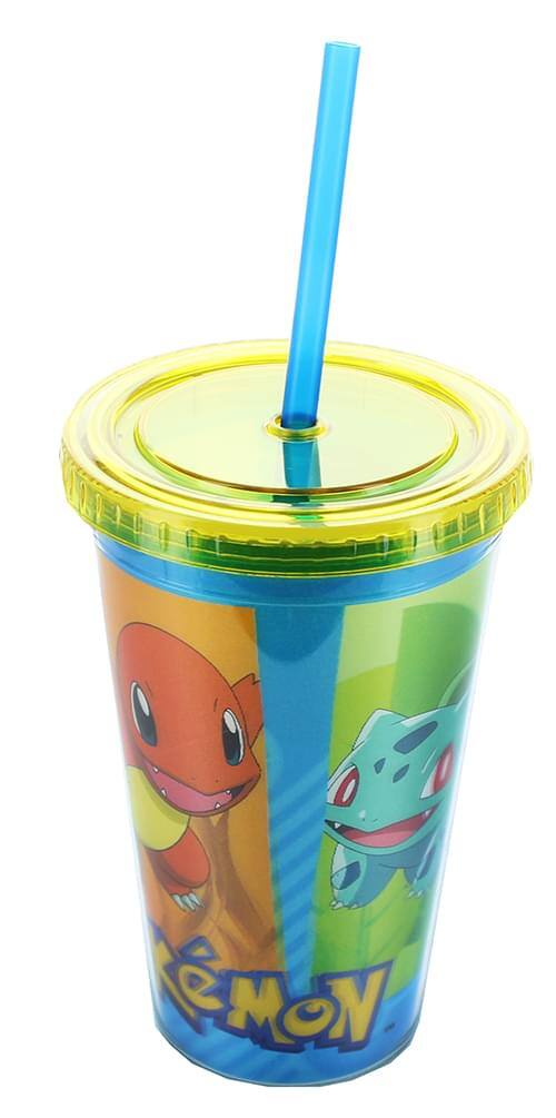 Front. Pokémon - Pokemon Character 16oz Carnival Cup - Multi-Color.