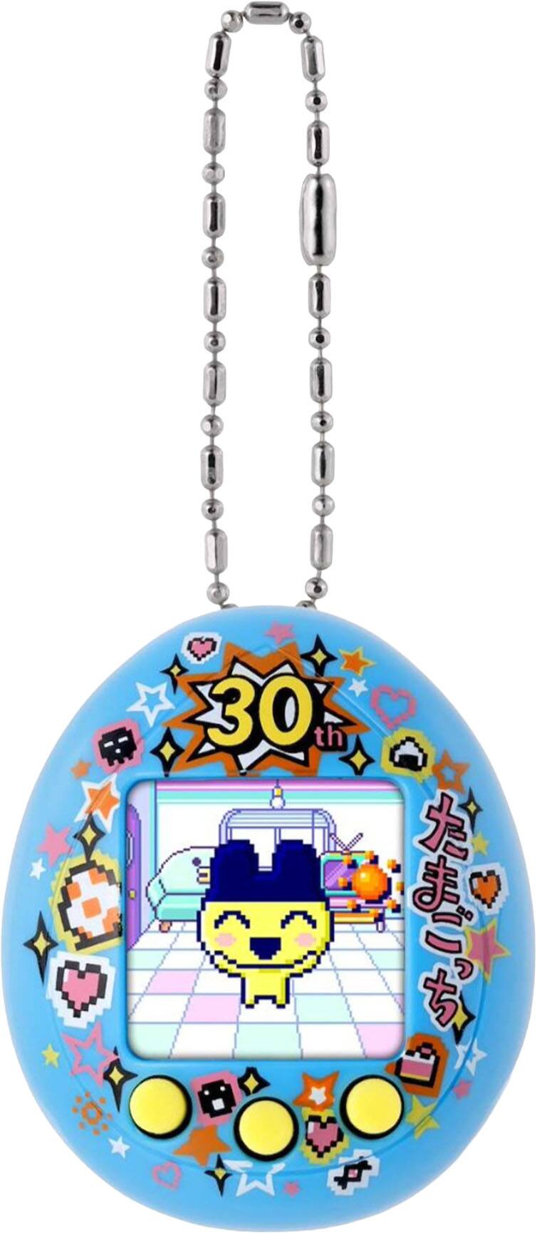 Front. Bandai - 1.6" Tamagotchi Nano Colorful 30th - Mametchi Blue.