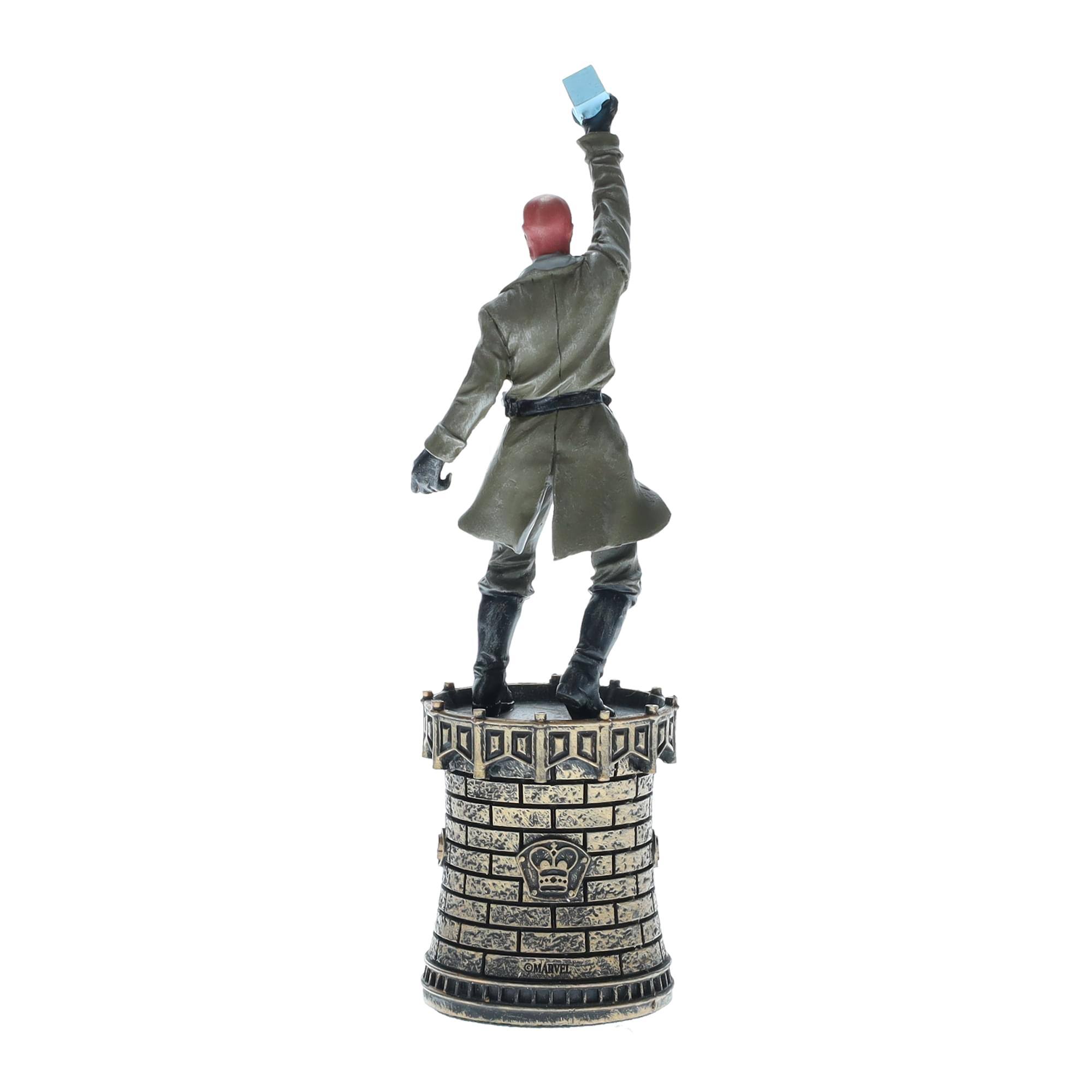 Alt View 2. Marvel - Marvel Chess Collection #7 Red Skull (King) | Chess Piece Only.