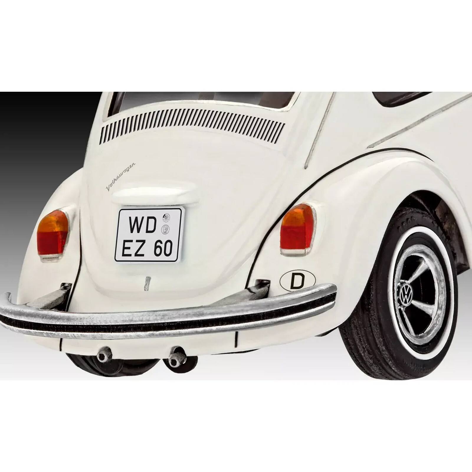 Alt View 2. Revell - Level 3 Model Kit 1968 Volkswagen Beetle All-Included Kit 1/32 Scale Model by Revell.