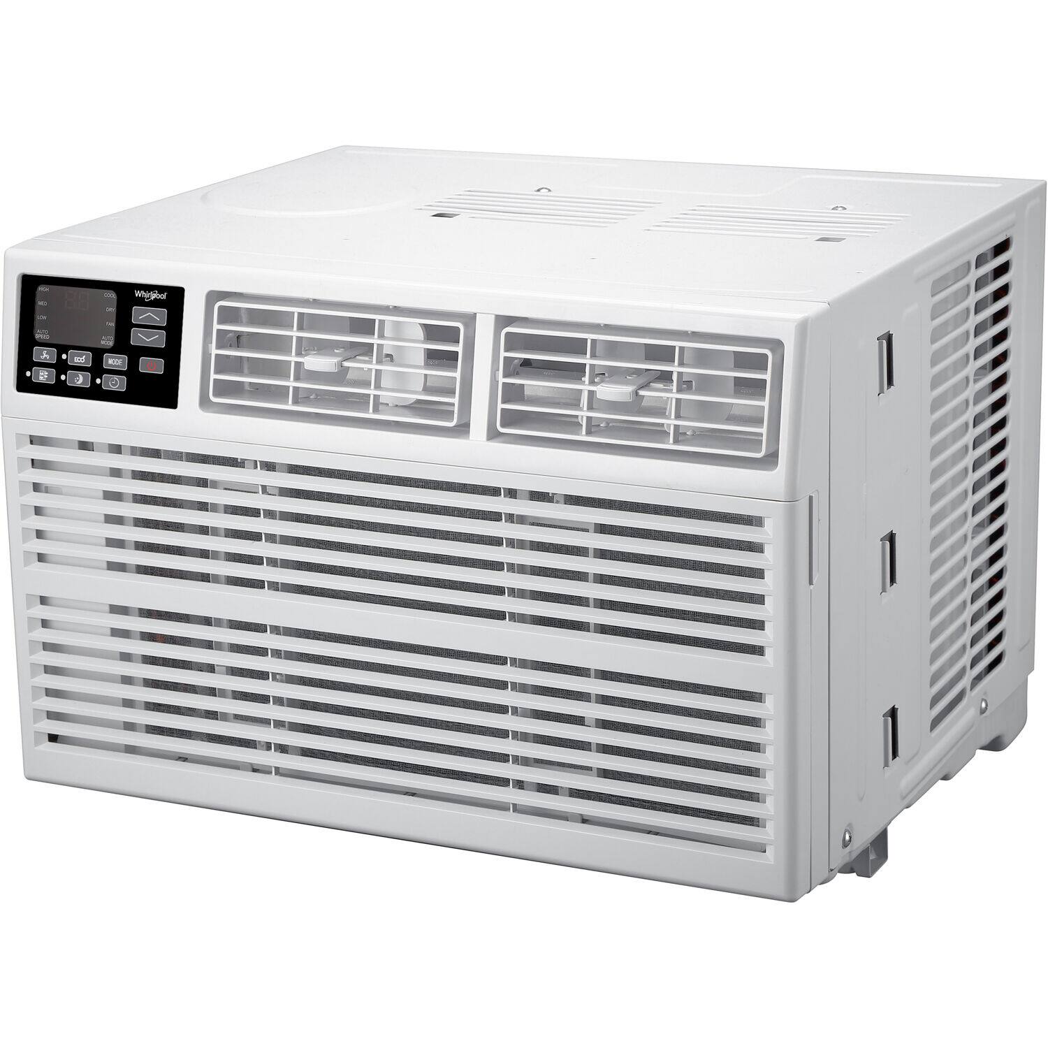 I cannot group or correct the text as it does not appear to be coherent or related to the image of the white air conditioner.