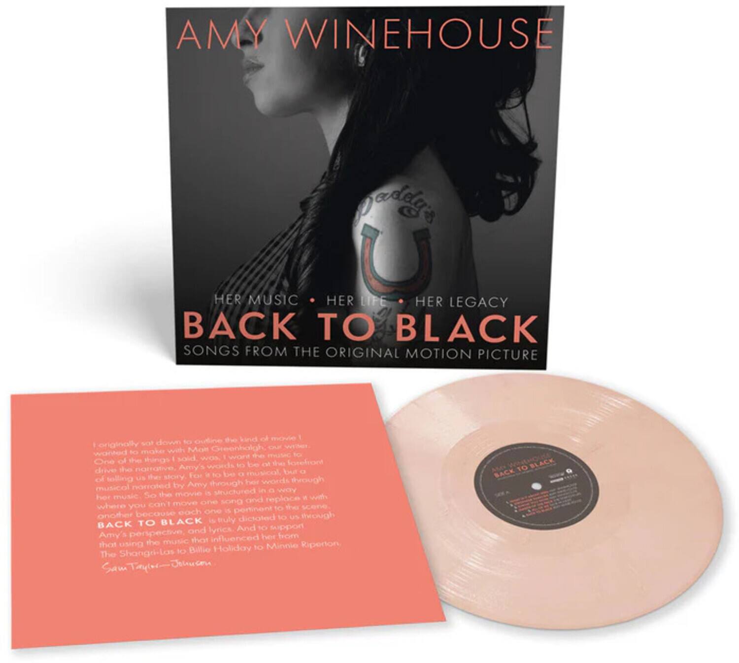 UMG - Various Artists - Back To Black (Original Soundtrack) - Limited Peach Colored Vinyl   - VINYL LP