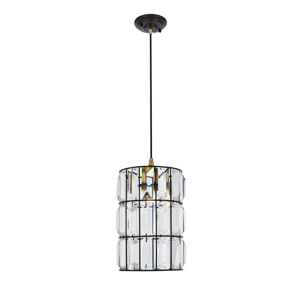 Alt View 4. Living District - Blair Collection Pendant D7.1 H11.5 Lt:1 Oil rubbed bronze Finish - Oil Rubbed Bronze.