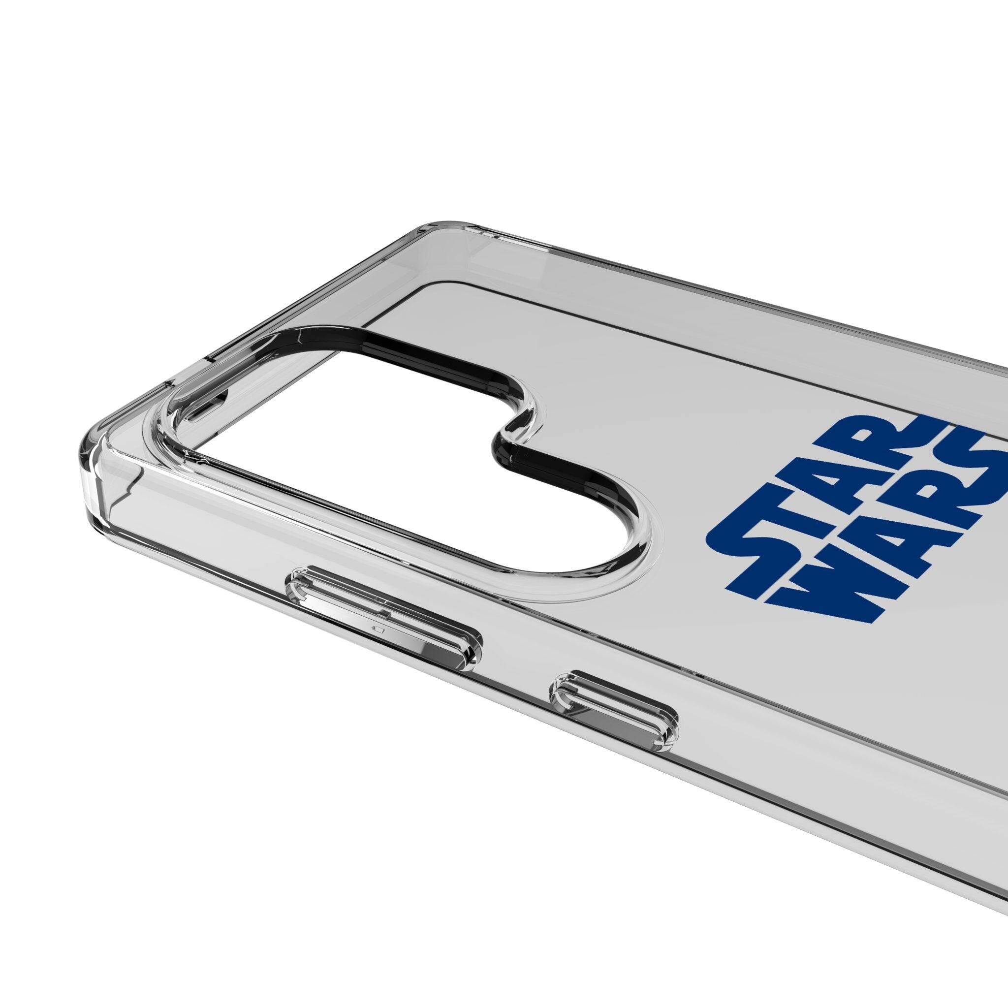 Left. Keyscaper - Star Wars: A New Hope Color Block Clear Phone Case - Samsung Galaxy S25 Ultra - R2-D2.