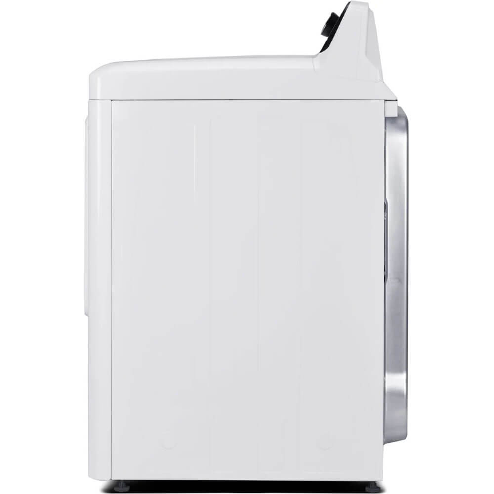 Alt View 4. Midea - Midea 7.0 Cu. Ft. White Front Load Smart Electric Dryer - White.