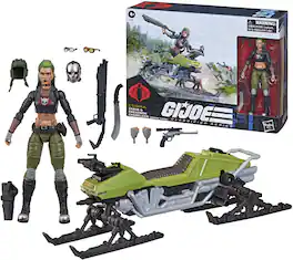 Hasbro - G.I. Joe - Classified Series - #194, Zanya and Dreadnok Chameleon (Swamp Skier) Vehicle - COLLECTIBLES - Multicolor