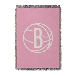 Chad & Jake - Brooklyn Nets Woven Blanket - Pink