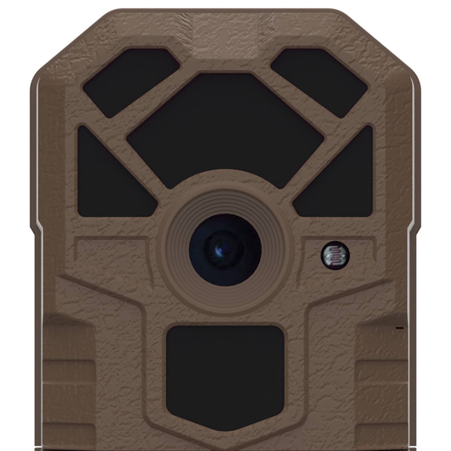 Left. Muddy - 14.0-MP Pro Cam 14 Combo Trail Camera, SD Card, Batteries - Brown.