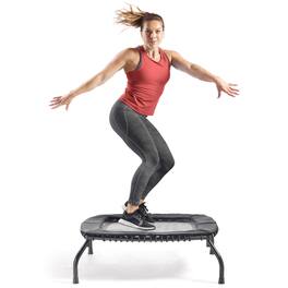 Sunny Health & Fitness - Indoor & Outdoor Exercise Trampoline - 36" - Black