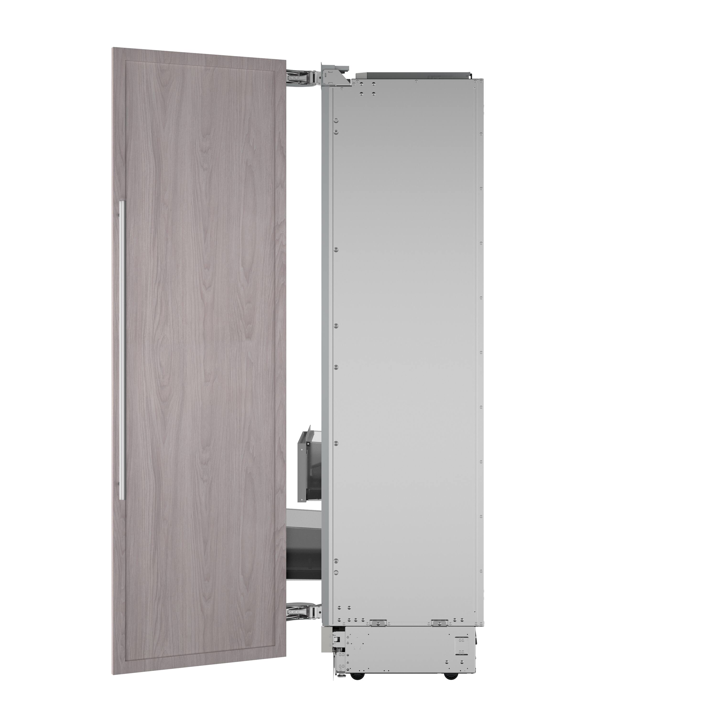 Alt View 3. Thermador - Freedom Collection 24 in Wide 13.8 Cu. Ft. Smart Built-in Column Refrigerator - Custom Panel Ready.