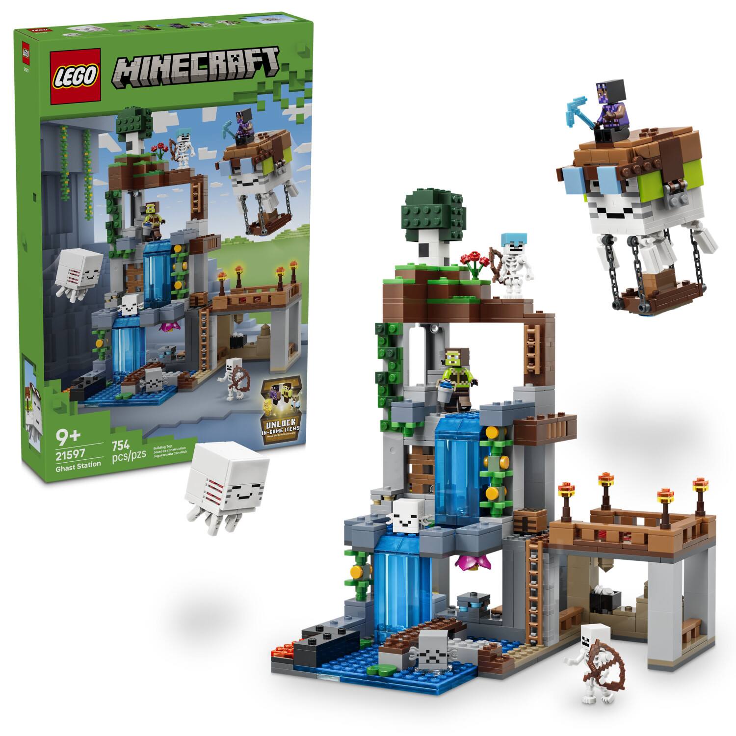 Minecraft Ghast Station Toy for Kids 21597