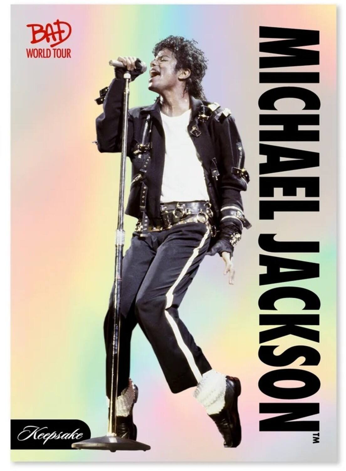 BAD WORLD TOUR  
MICHAEL JACKSON  
Keepsake