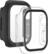 Alt View 13. Insignia™ - Bumper with Glass Screen Protector for Apple Watch 40/41mm - Black and Clear.
