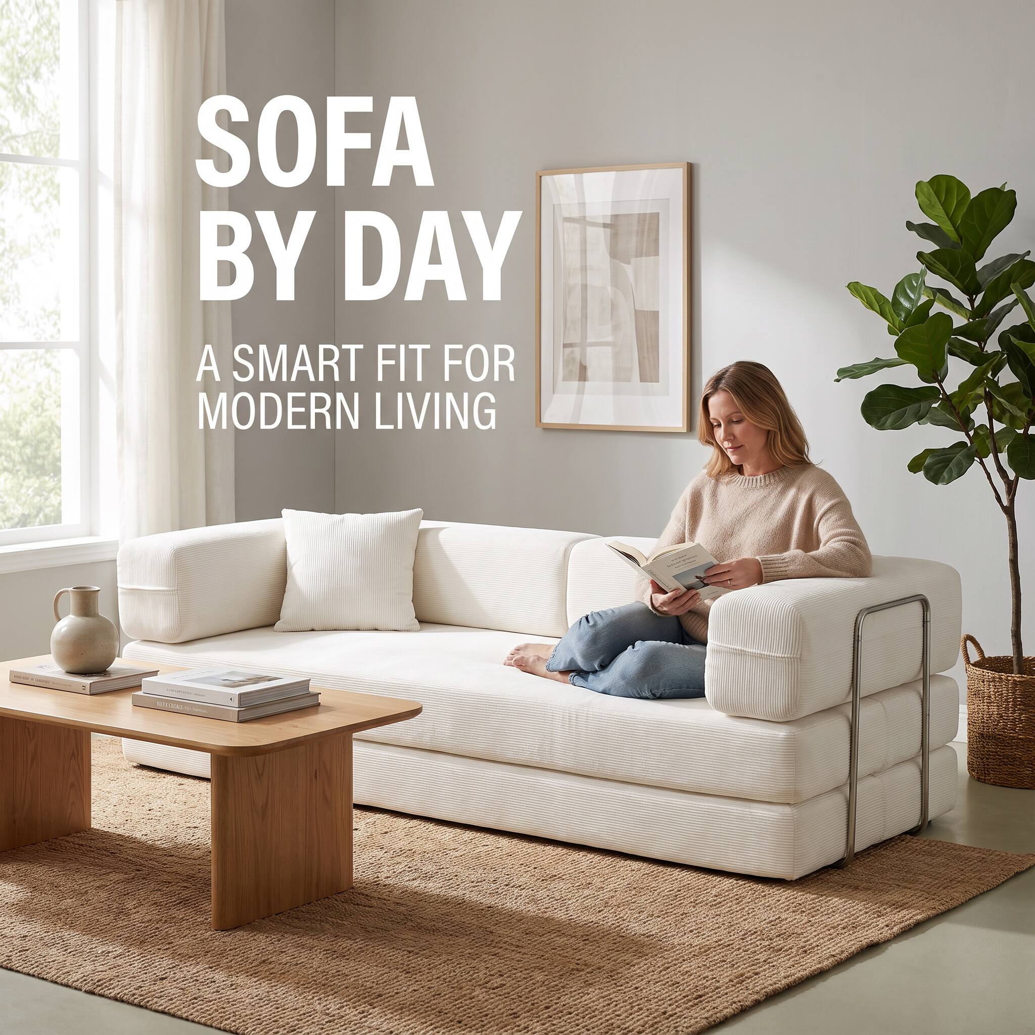 SOFA BY DAY  
A SMART FIT FOR MODERN LIVING