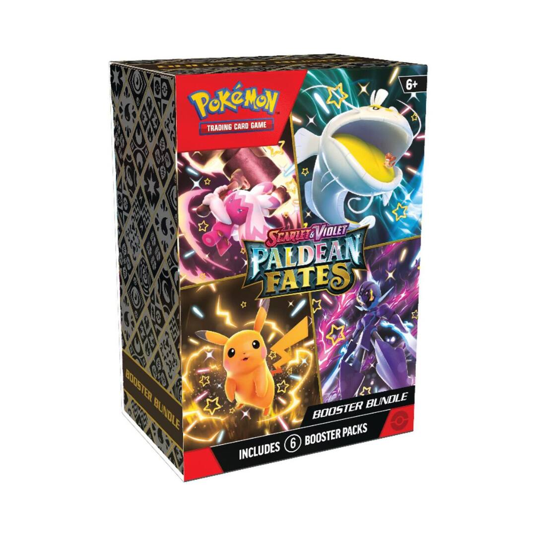 Pokémon - TCG: Scarlet & Violet Paldean Fates Booster Bundle