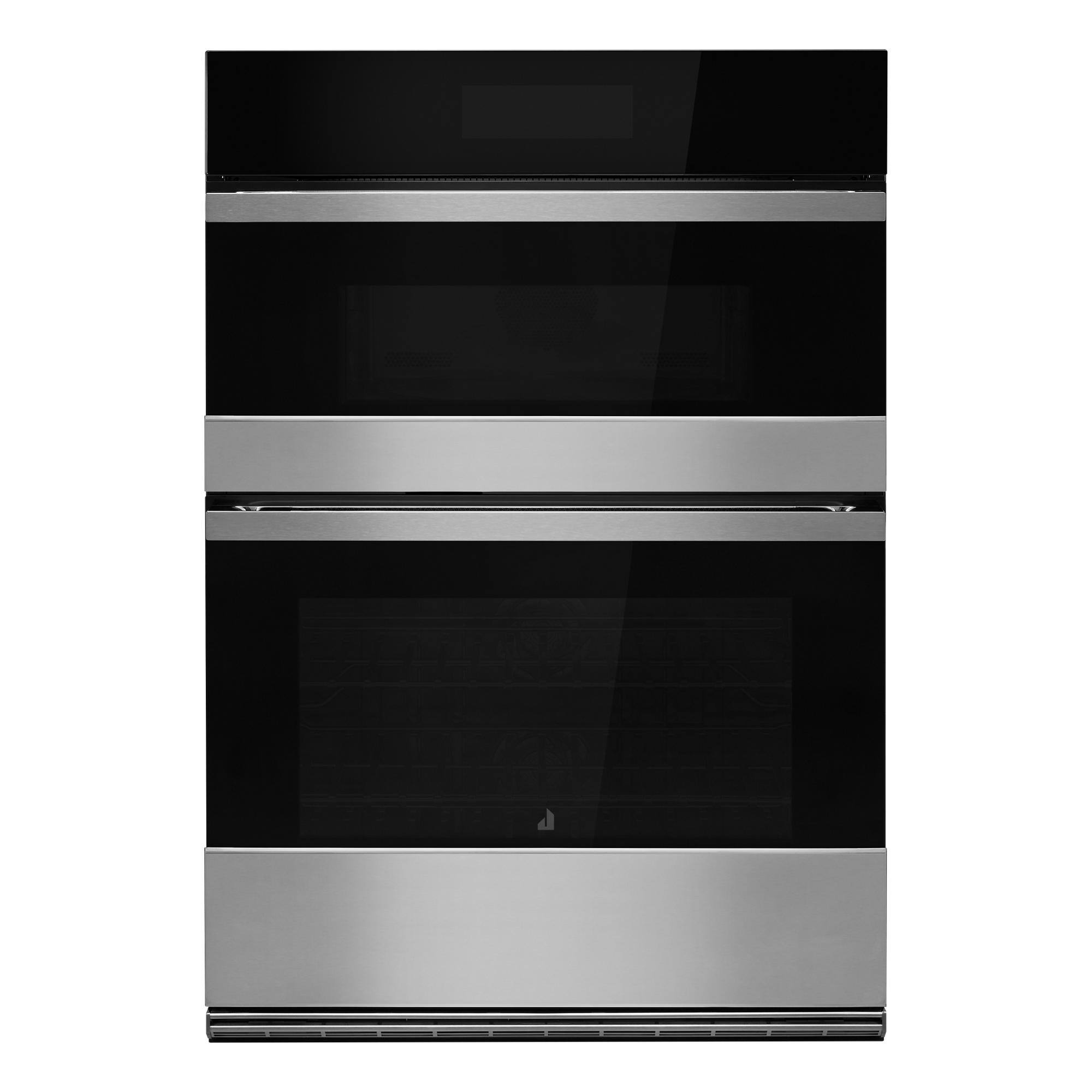 JennAir - NOIR 30" Microwave Combination Wall Oven Dual-Fan True Convection with Advanced Temperature Precision - Stainless Steel