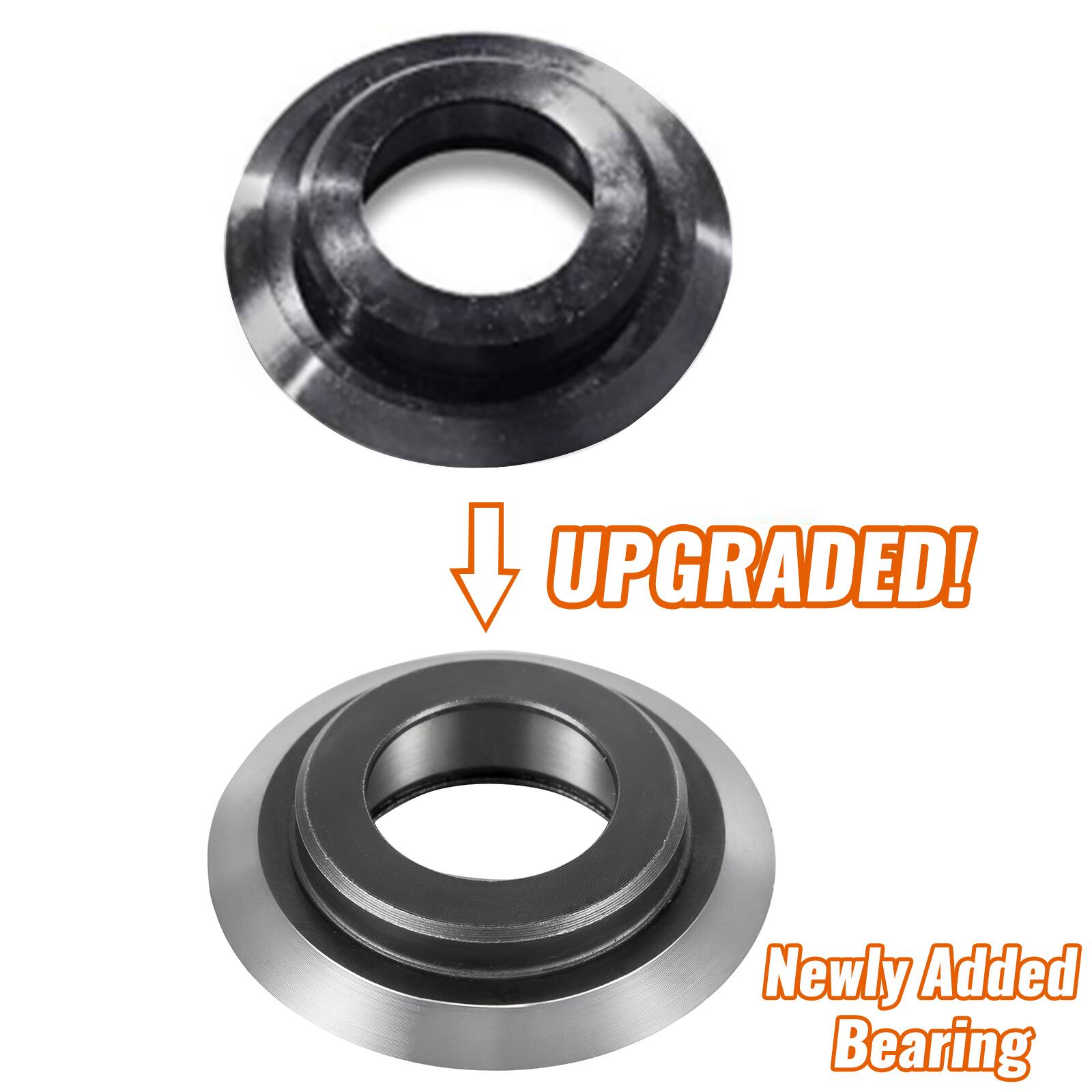 UPGRADED!  
Newly Added Bearing