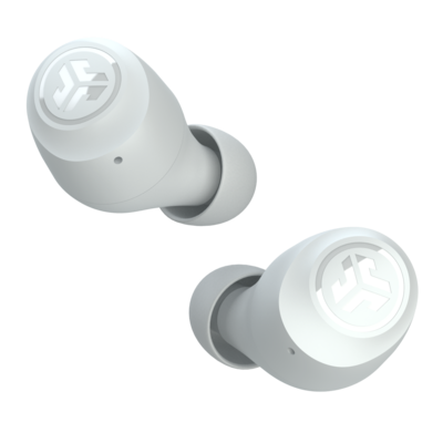 JLab GO Air POP True Wireless In Ear Bluetooth Headphones White JLab GO Air POP True Wireless In Ear Bluetooth Headphones White