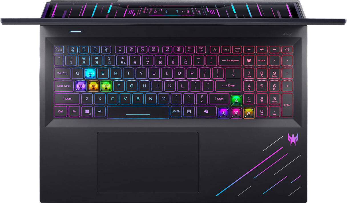 Sure, here is the corrected and grouped text from the image:

```
Esc F1 F2 F3 F4 F5 F6 F7 F8 F9 F10 F11 F12
PrtSc Delete Ins Home PgUp
Backspace NumLk
Tab Q W E R T Y U I O P
Caps Lock A S D F G H J K L
Shift Z X C V B N M
Ctrl Fn Alt Alt Gr
Space
Enter
```