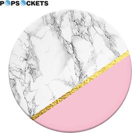 PopSockets - for Phones Grip & Stand - Marble Chic