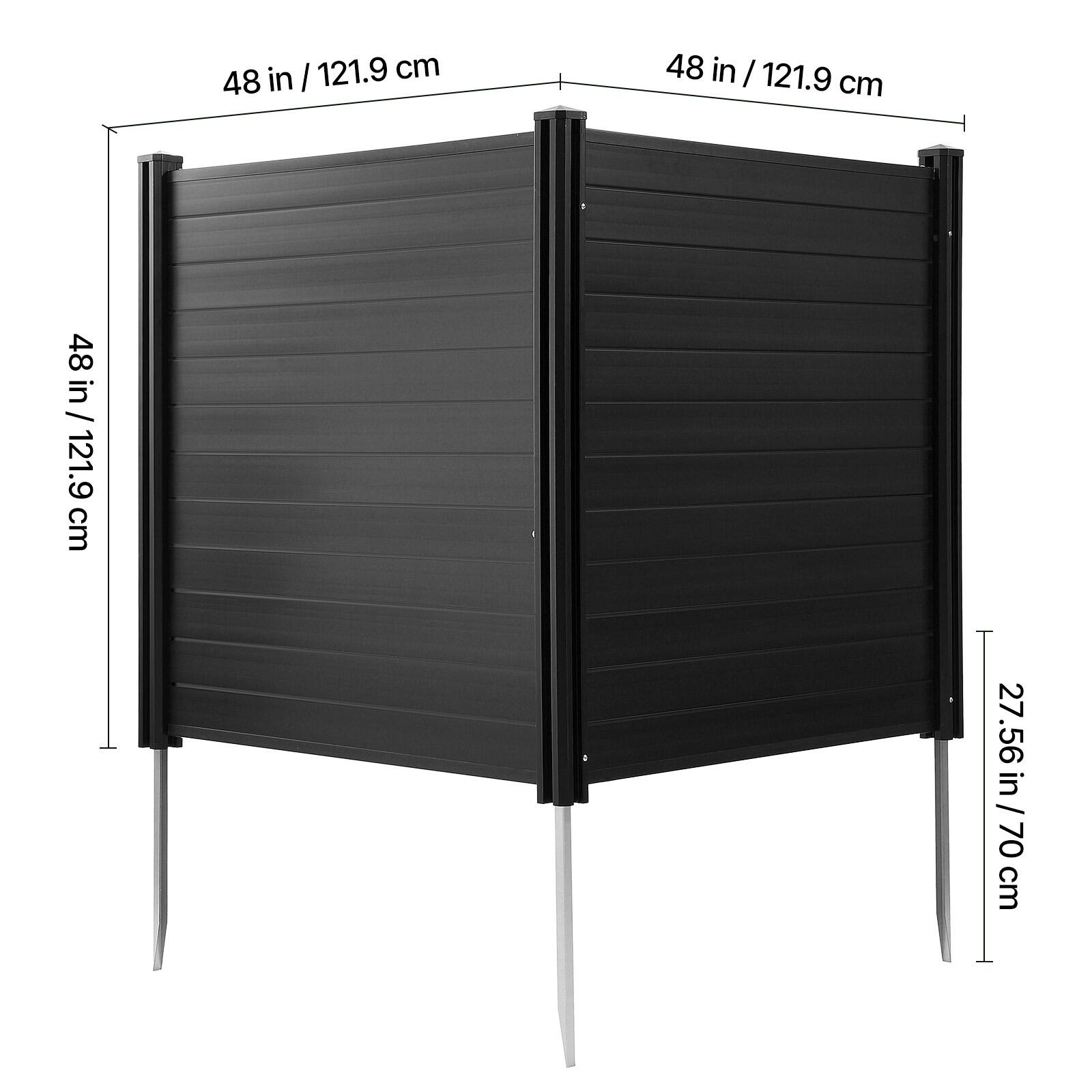 48 in / 121.9 cm  
48 in / 121.9 cm  
27.56 in / 70 cm