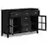 Alt View 11. Simpli Home - Artisan Sideboard Buffet - Black.