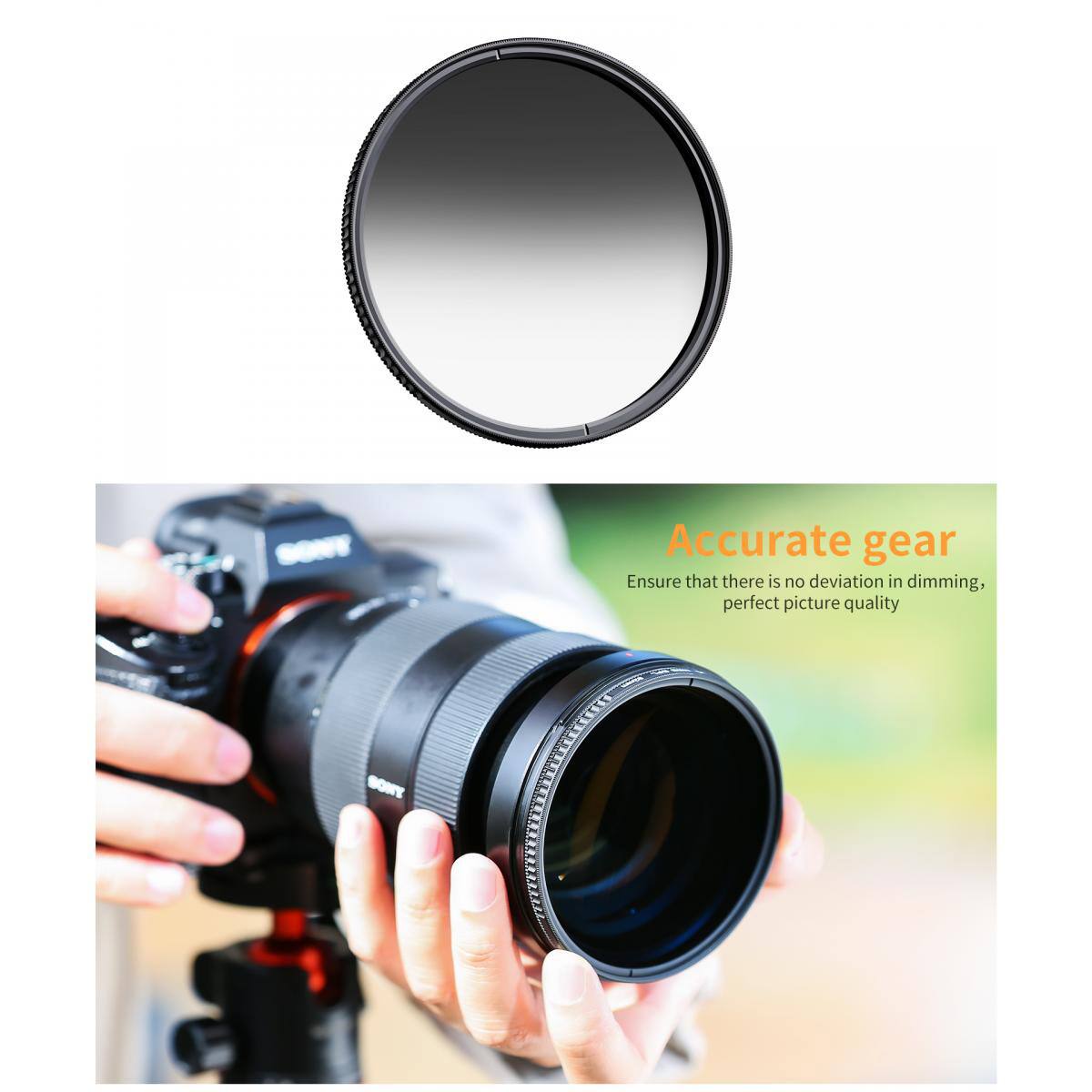Accurate gear  
Ensure that there is no deviation in dimming, perfect picture quality