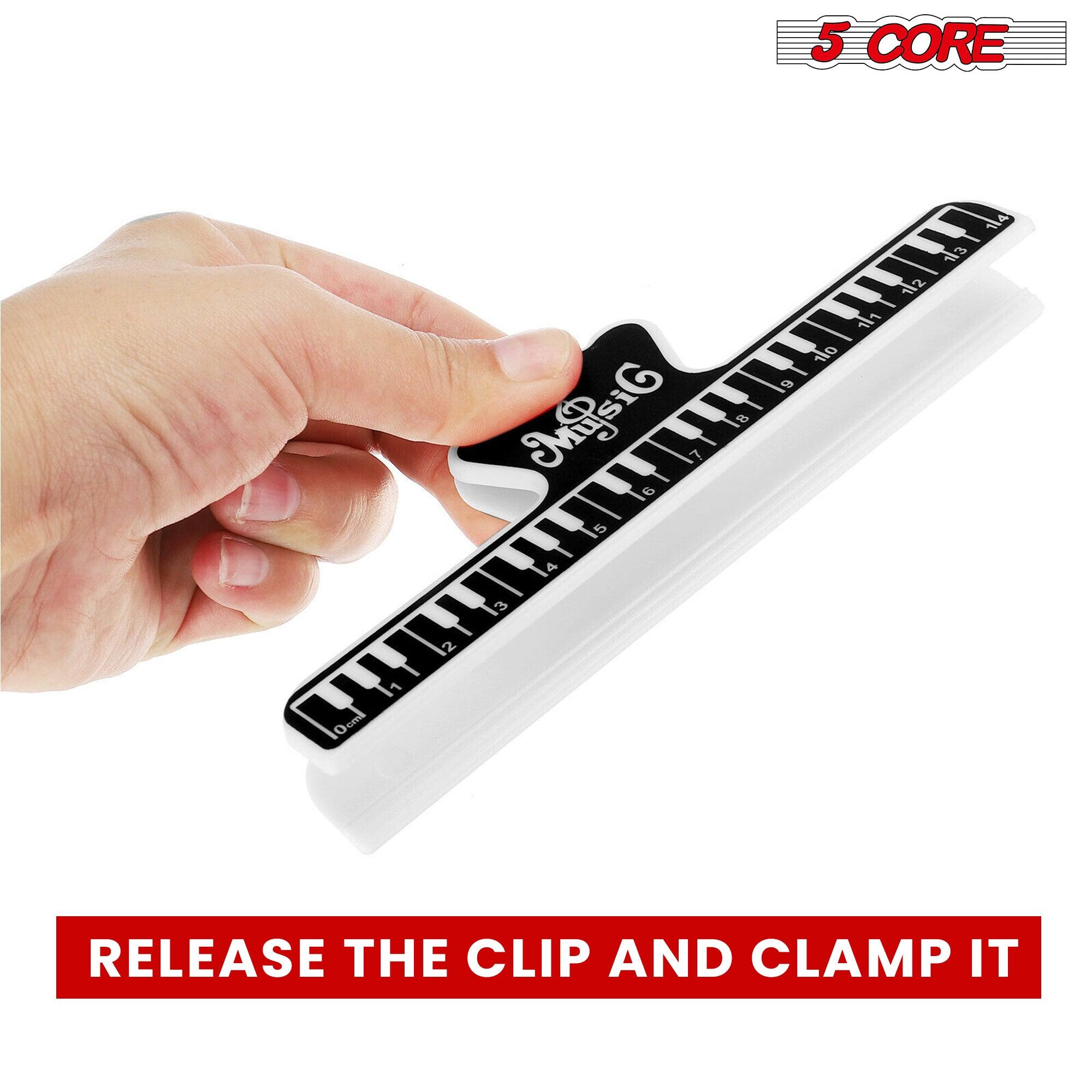 5 CORE

RELEASE THE CLIP AND CLAMP IT