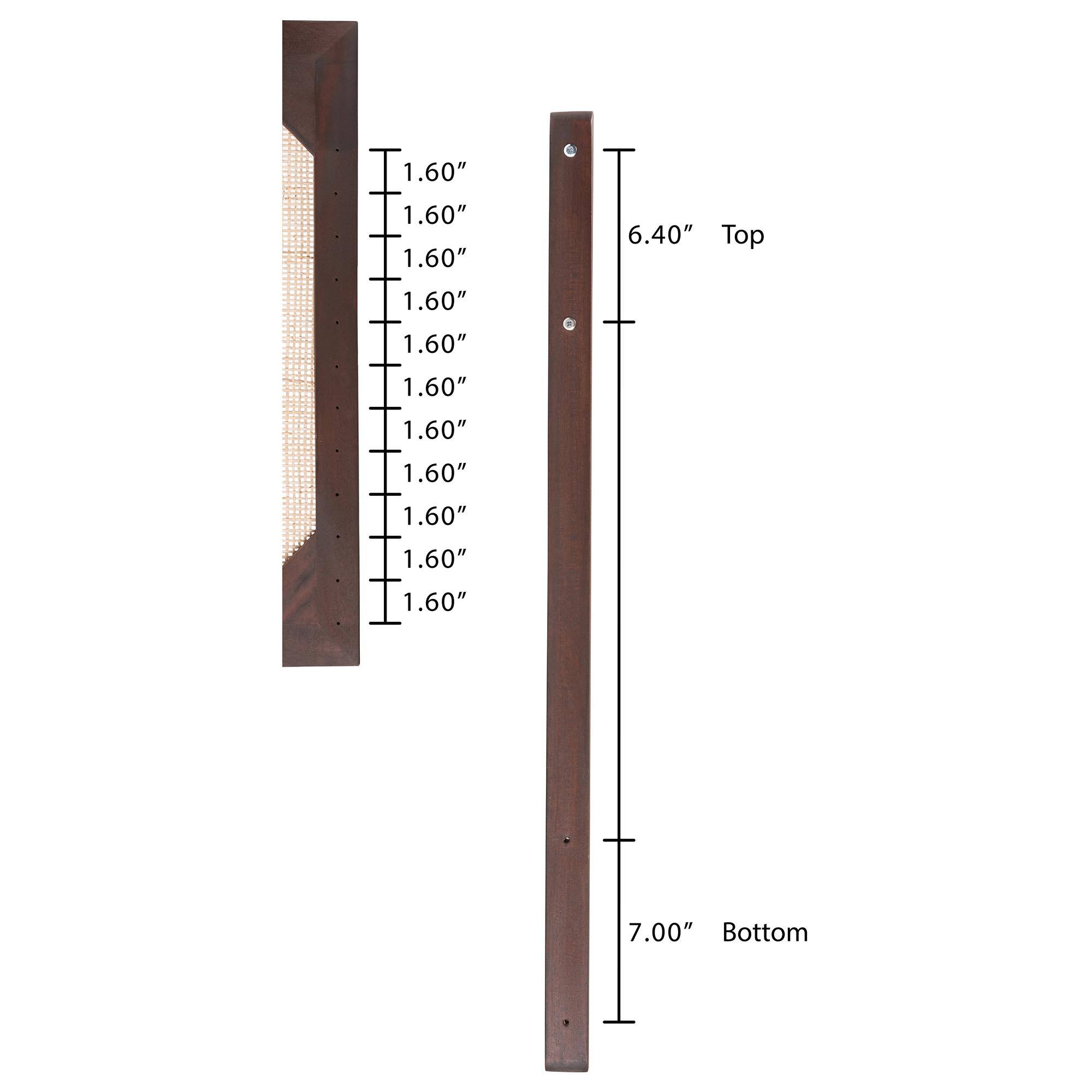 1.60" 1.60" 1.60" 1.60" 1.60" 1.60" 1.60" 1.60" 1.60" 1.60" 1.60" 1.60" 1.60" 6.40" Top 7.00" Bottom
