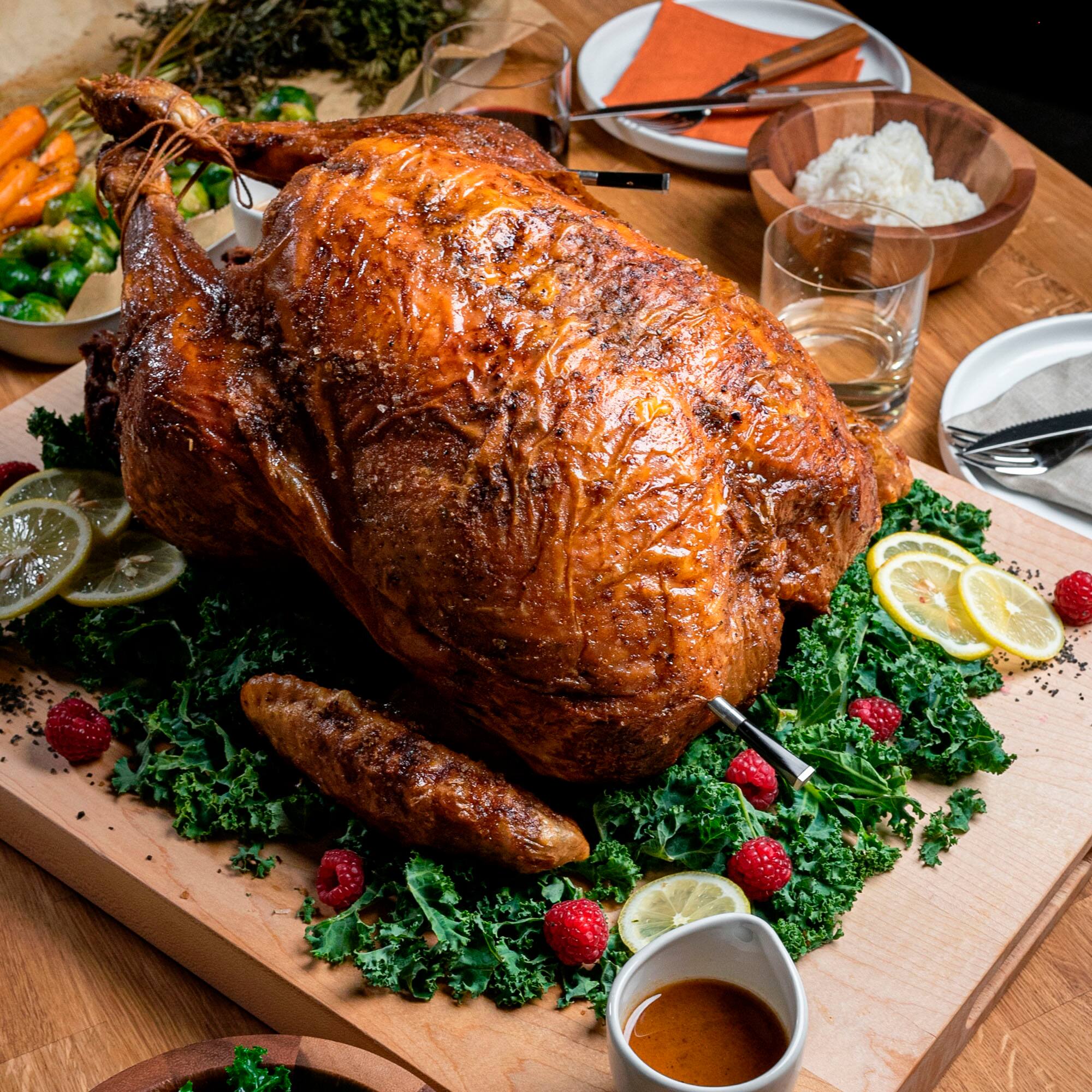 Alt View 3. Traeger Grills - MEATER Plus Wireless Meat Thermometer - Honey.