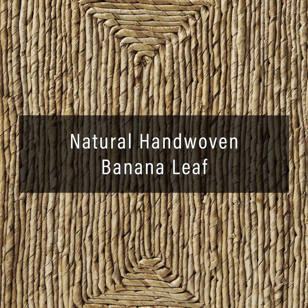 Natural Handwoven Banana Leaf