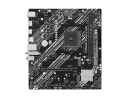 ASUS - PRIME B550M-K WIFI AM4 mATX, DDR4, PCIe 4.0, 2xM.2, WiFi 6, 1GbE, DP/HDMI, USB 5Gbps, SATA 6Gbps, Aura Sync