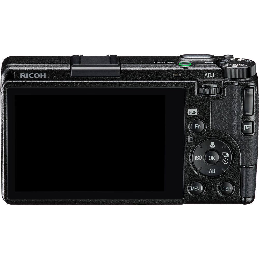 ON/OFF I Se RICOH ADJ + HDF Fn ISO OK WB MENU DISP