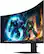 Alt View 18. Samsung - 40" Odyssey G75F WUHD 180Hz 1ms AMD FreeSync Prem Pro Curved Gaming Monitor with HDR 600 (DisplayPort, HDMI) - Black.
