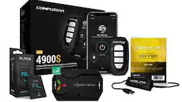Compustar - CSX4900-S 2-Way 3000 Feet Vehicle Remote Start System CS4900S X1-LTE BLADE-AL